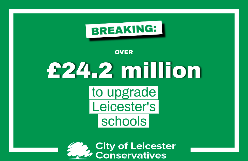 £24.2 million for Leicester's schools