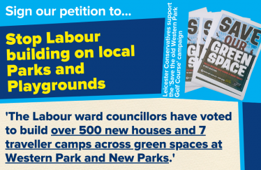 Labour building on local Parks and Playgrounds 